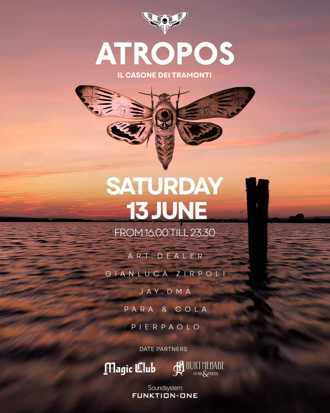Sabato 13 giugno – Boat Party @ Laguna di Venezia